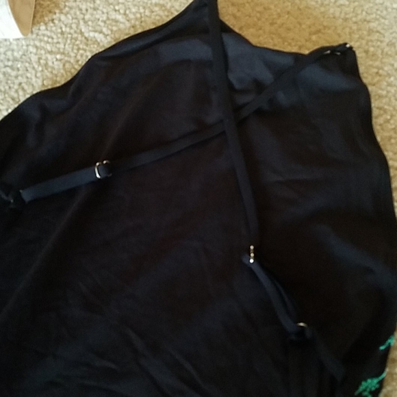H&M crane black one piece, cross back straps - Picture 4 of 4